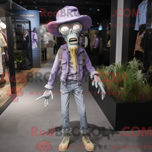 Lavender Zombie mascot...