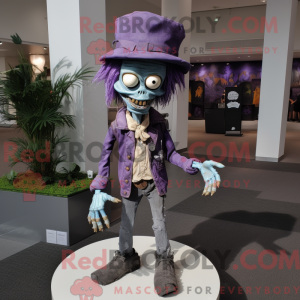 Lavender Zombie Maskottchen...