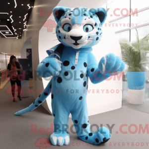 Sky Blue Cheetah...