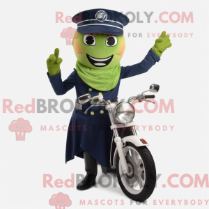 Navy Celery mascot costume...