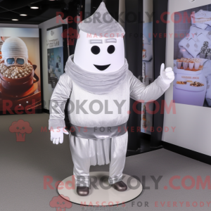 Silver Ice Cream mascot...