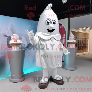 Silver Ice Cream mascot...