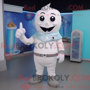 Silver Ice Cream mascot...