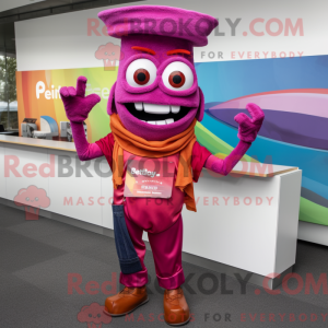 Magenta Fajitas mascot...