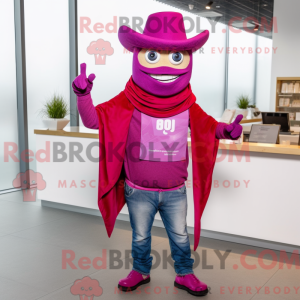 Magenta Fajitas mascot...