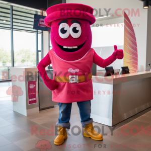Magenta Fajitas mascot...