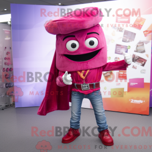 Magenta Fajitas mascot...
