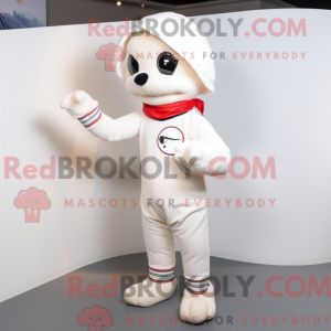 White Acrobat mascot...