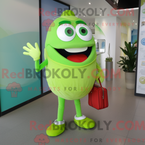 Lime Green Pendant mascot...