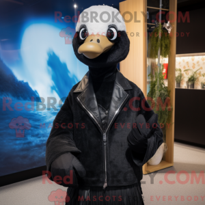 Black Swans maskot kostume...