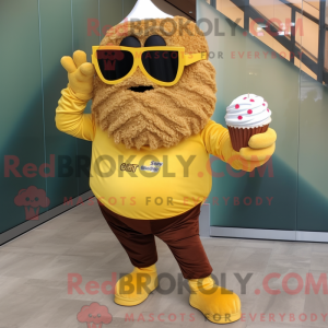 Personaggio mascotte Gold...