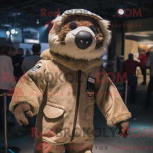 Beige Giant Sloth...