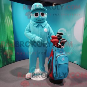 Turkis Golf Bag maskot...