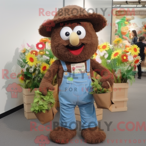 Brown Bouquet Of Flowers...