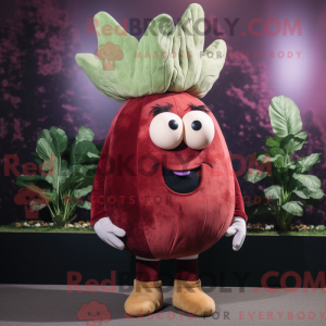 Maroon majroe maskot...