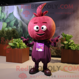 Maroon majroe maskot...