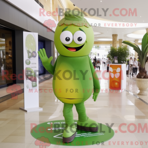 Olive Candy Box mascot...
