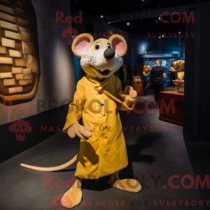 Gold Ratatouille mascot...