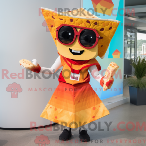 Nachos maskotdraktfigur...