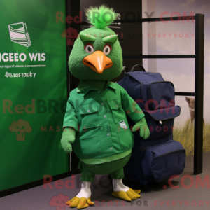 Forest Green Hens maskot...