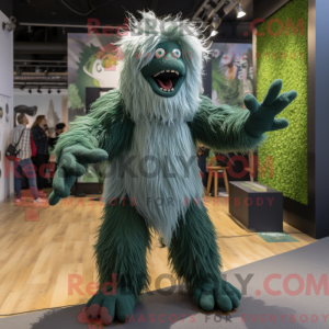 Forest Green Yeti maskot...