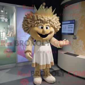 Costume de mascotte de roi...