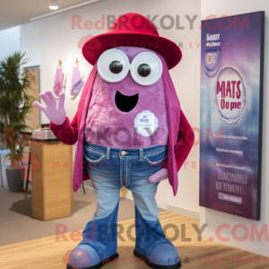 Magenta Oyster mascot...