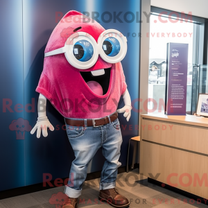 Disfraz de mascota Magenta...