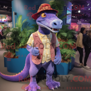 Lavender Parasaurolophus...