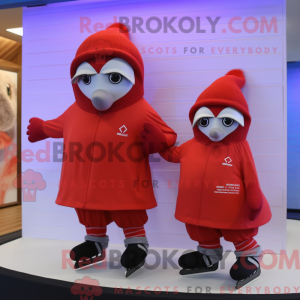 Postava maskota maskota Red...
