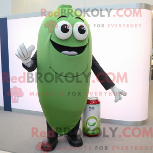 Olive Soda Can maskot...