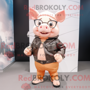 Figura de máscara de porco...