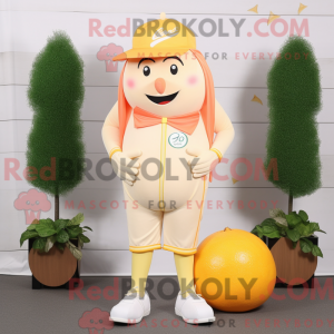 Cream Grapefruit mascot...