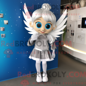 Silver Tooth Fairy maskot...