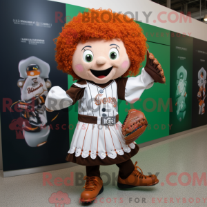 Rust Irish Dancer mascot...