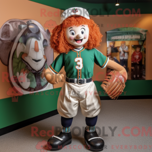 Rust Irish Dancer mascot...