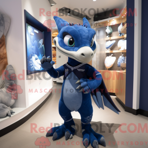 Navy Dimorphodon mascot...