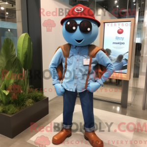 Rust Pepper mascot costume...
