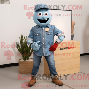 Rust Pepper mascot costume...
