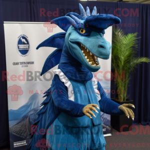 Blauwe Spinosaurus...