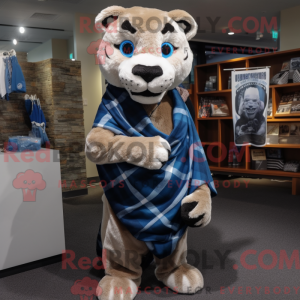 Blue Mountain Lion mascot...