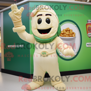 Cream Pesto Pasta mascot...