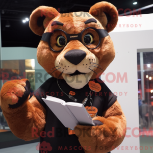 Rust Panther maskot kostume...