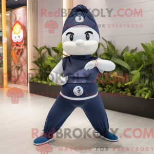 Navy Dim Sum mascot costume...