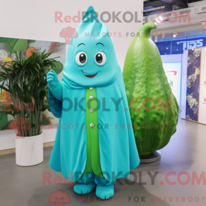 Cyan Asparagus mascot...