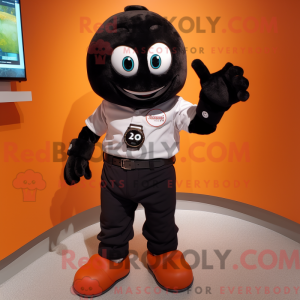 Black Baseball Glove...