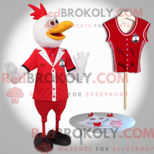 Costume mascotte de coq...