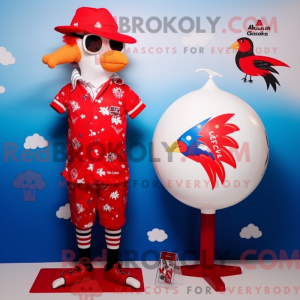 Maskottchenkostüm Roter...