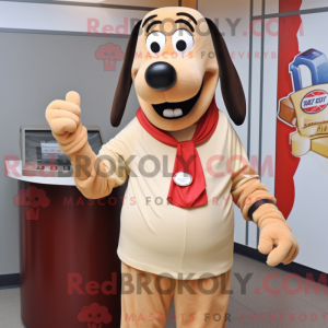 Máscara de cachorro-quente...