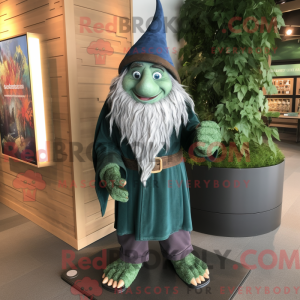 Forest Green Wizard mascot...